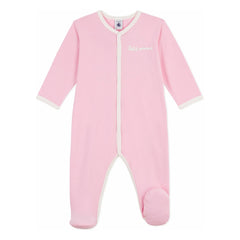 Petit Bateau - Pijama de algodón orgánico Dors Bien Petit Amour | Rosa