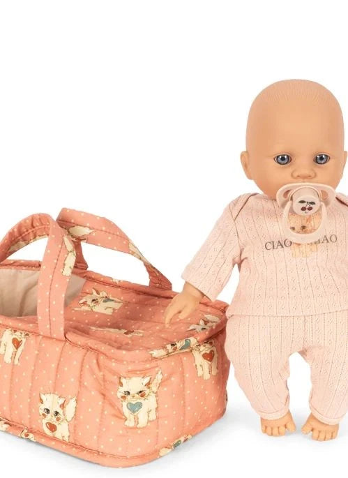 Konges Sløjd - Pembe Kundak İçinde Cattie Bebek