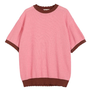 Bobo Choses - Jersey calado de algodón orgánico | Rosa