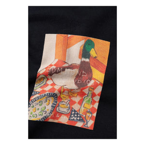 Edmmond Studios - Sudadera con capucha Lovely Duck | Negro