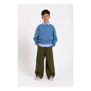 Smallable Kid - Sudadera Arlo de algodón orgánico | Azul