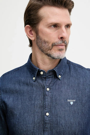 Camisa vaquera Barbour para hombre
