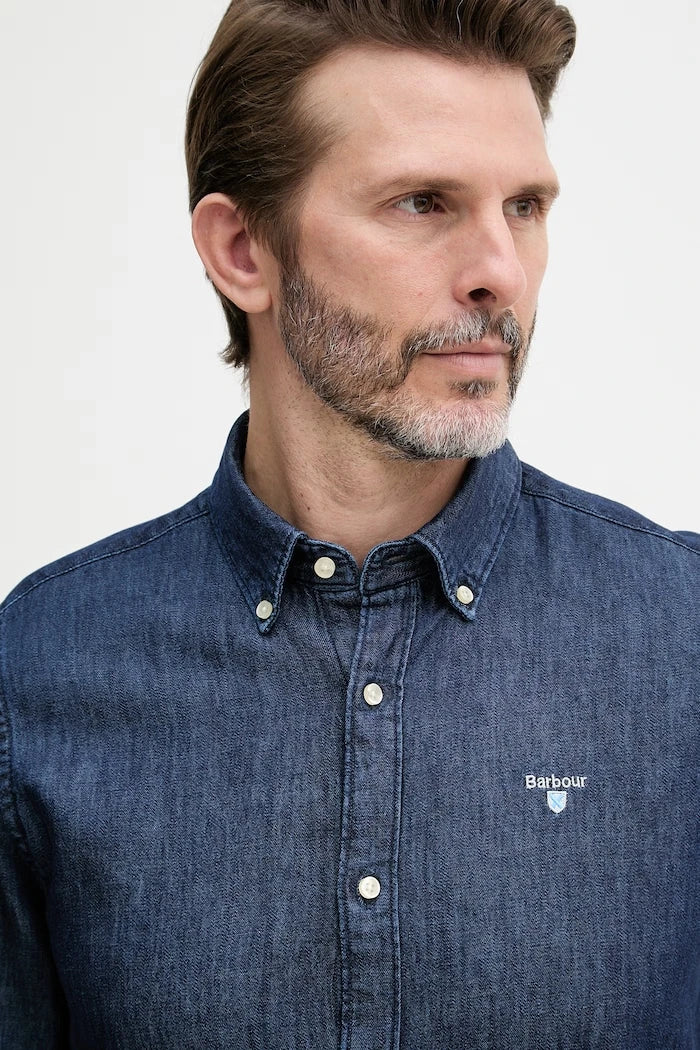 Camisa vaquera Barbour para hombre