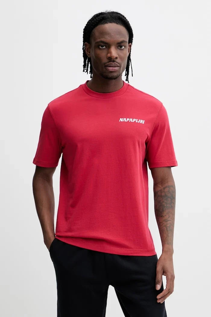 Camiseta de algodón Napapijri S-SOL