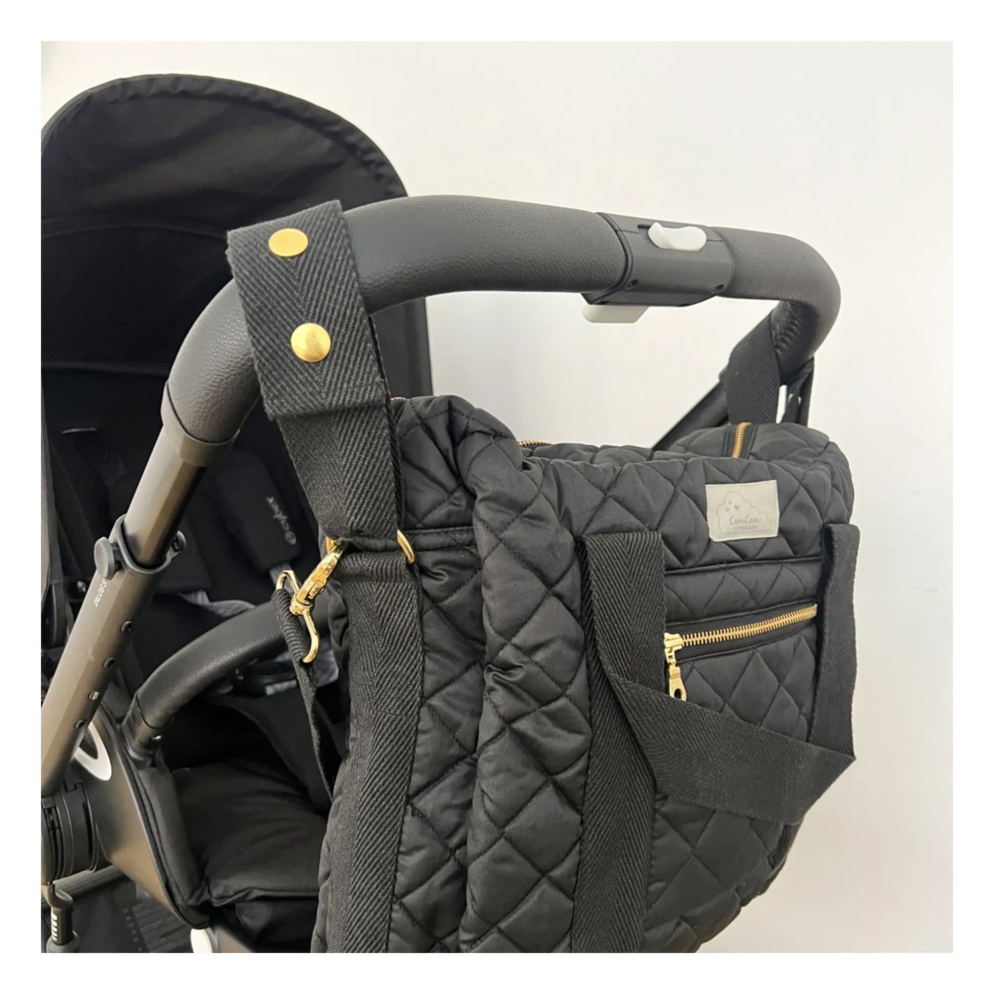 Cam Cam - Bolsa cambiador acolchada | Negro