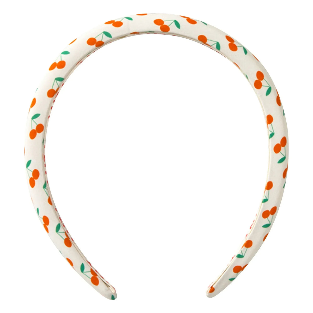 Tinycottons - Cinta de pelo con cerezas | Blanco
