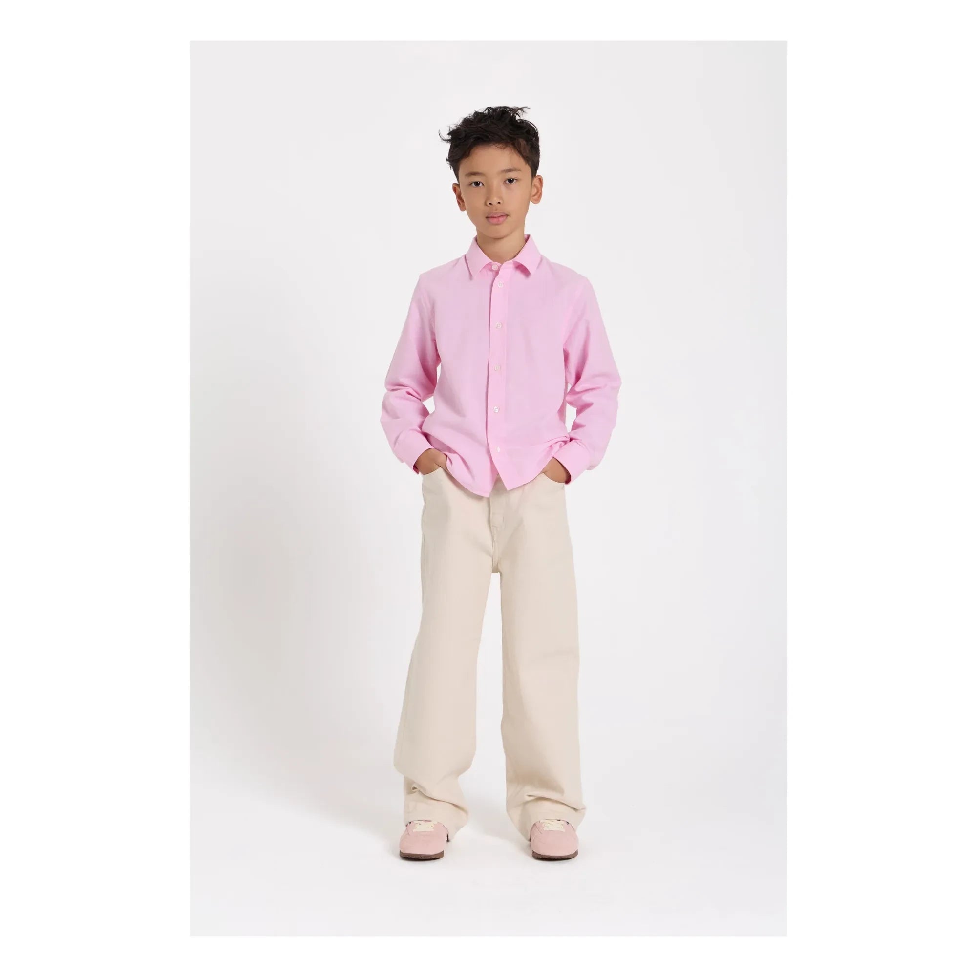 Finger in the nose - Zak Camisa | Rosa pálido