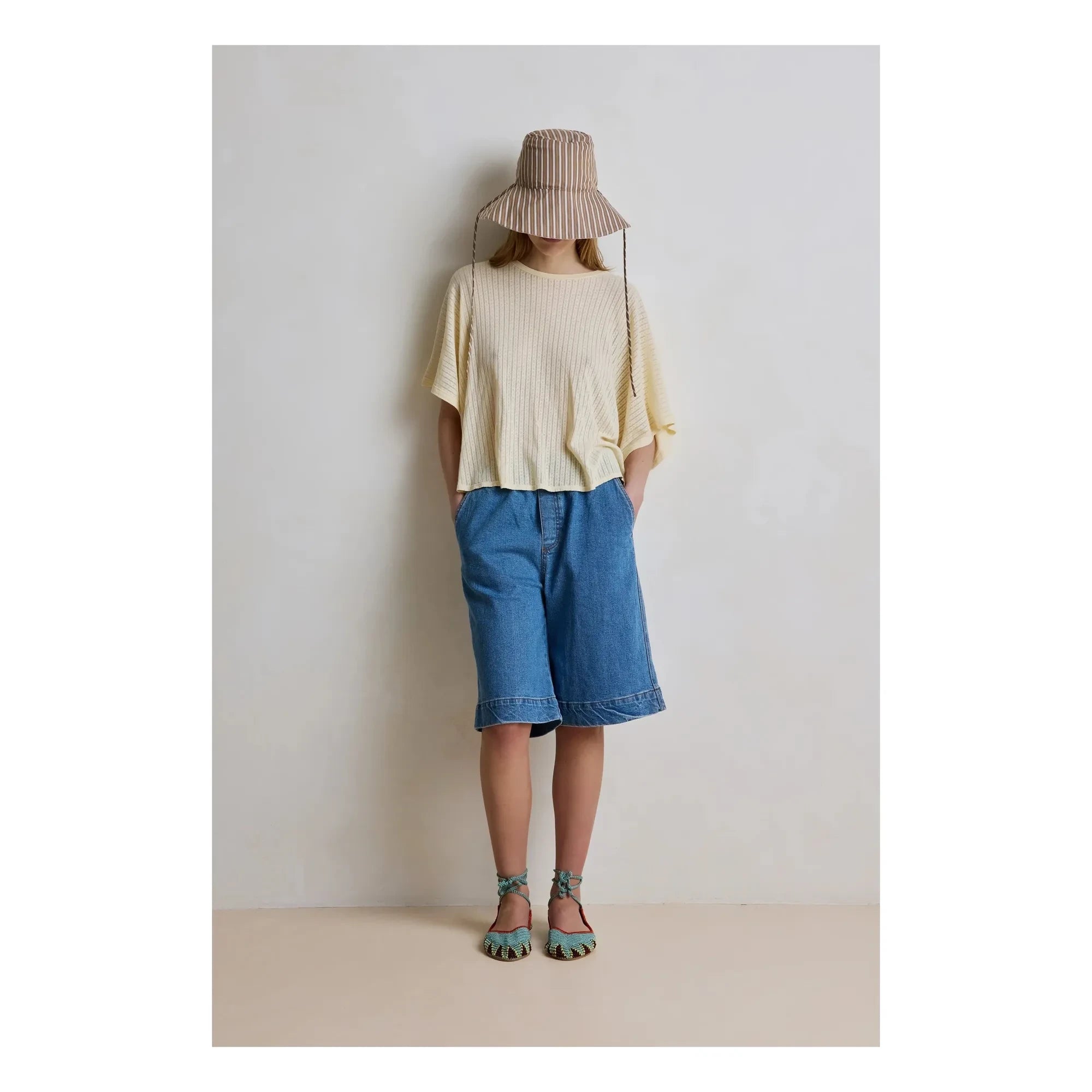 Hod - Camiseta Algodón Coralie | Crema