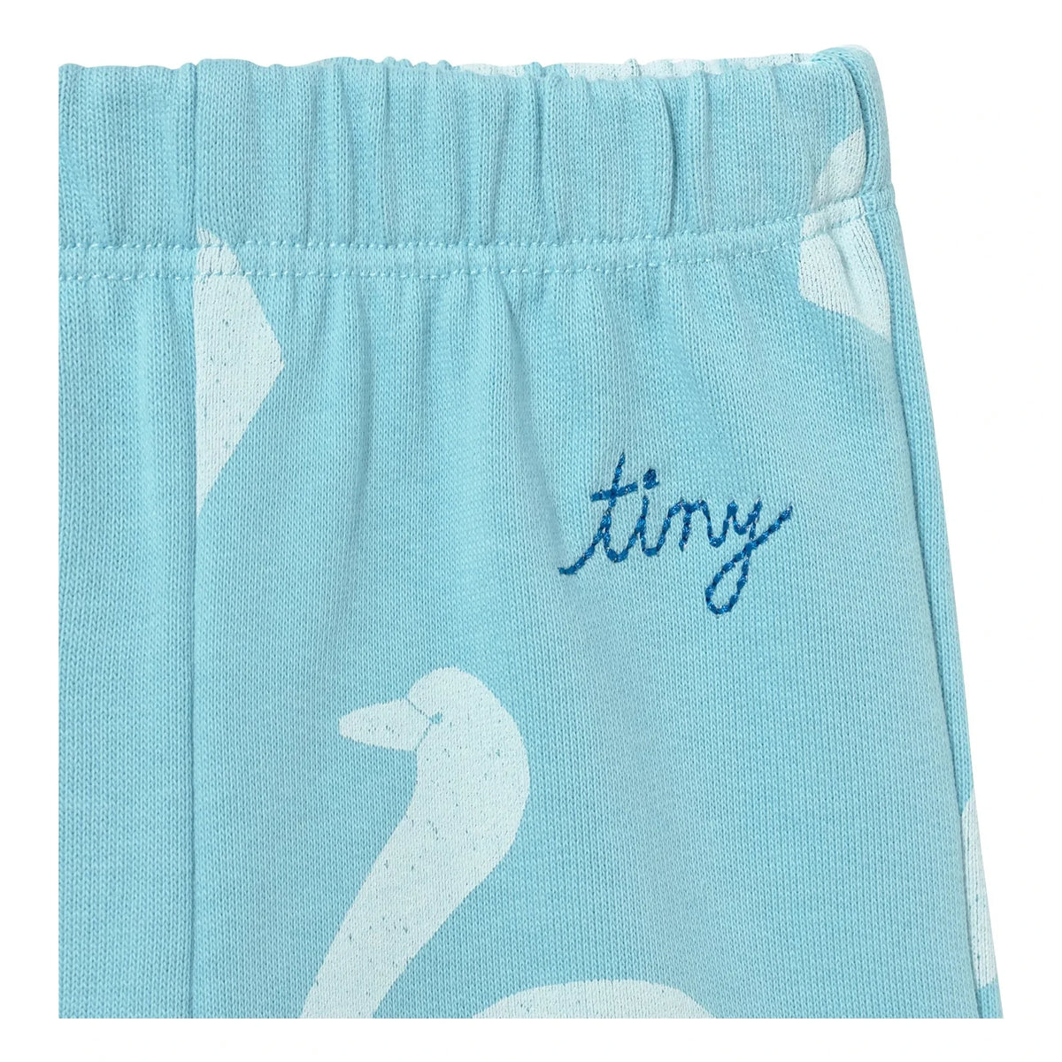 Tinycottons - Jogger Swans Algodón Orgánico | Azul claro