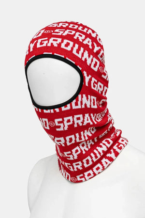 Sprayground - Máscara de Nieve Roja 910HW390NSZ