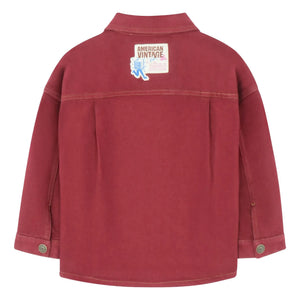 American Vintage - Colaboración American Vintage X Smallable - Chaqueta vaquera Spywood | Crimson