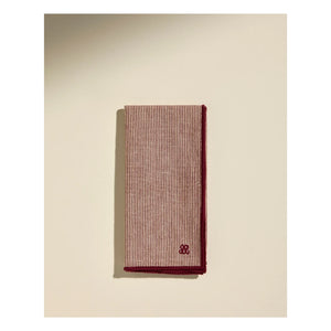 Maison Sarah Lavoine - Servilleta Tempo | Rojo Karmen