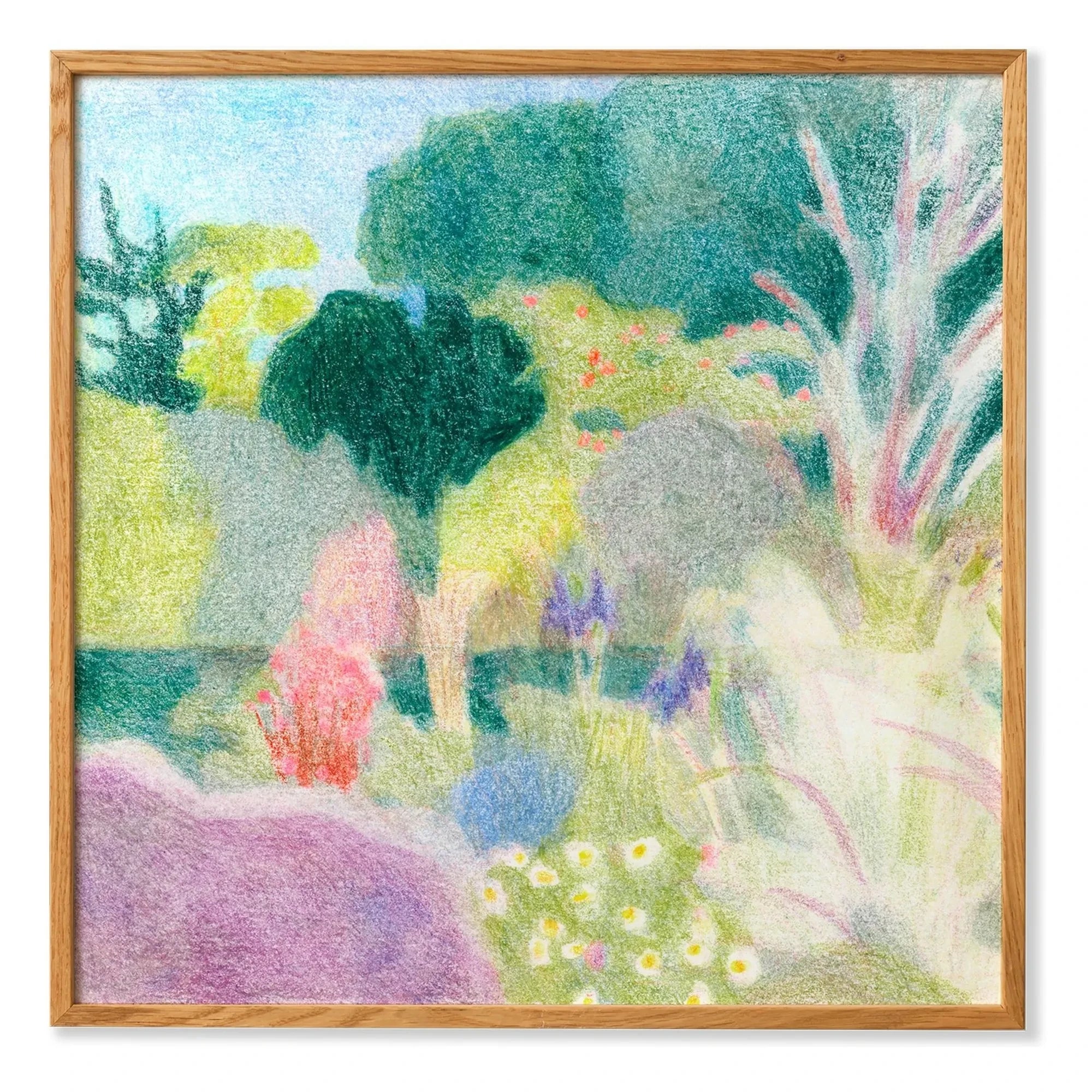 Póster Un Jardin à Kergoët de Paper Collective por Line Hachem