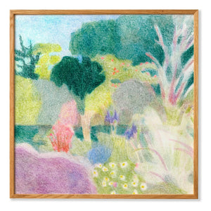 Póster Un Jardin à Kergoët de Paper Collective por Line Hachem