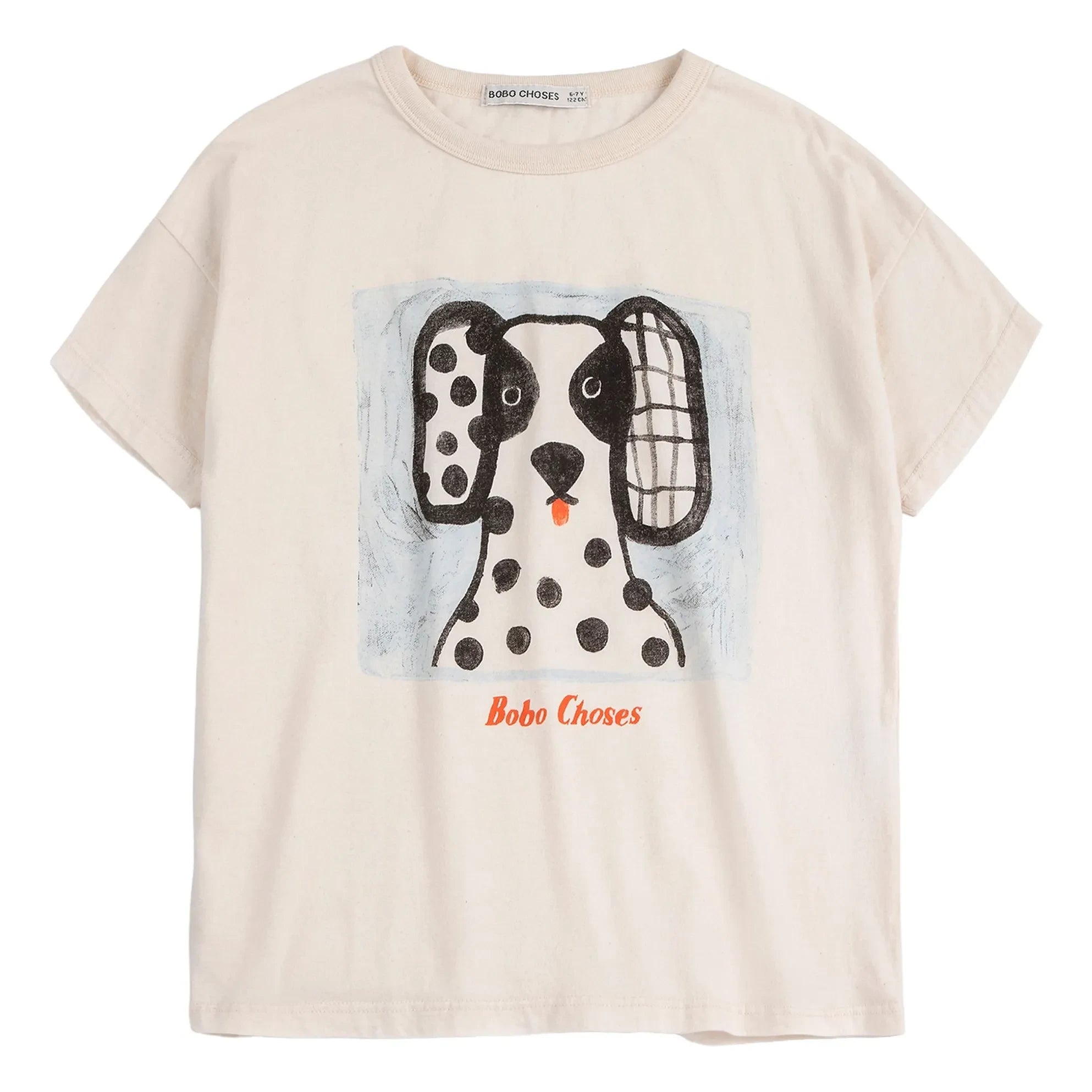 Bobo Choses - Camiseta dálmata de algodón orgánico | Crudo