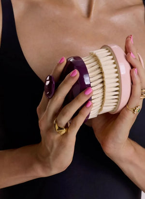 La Bonne Brosse - The Talm Body Brush x La Bonne Brosse No. 02 - Piel Normal | Rosa Pó