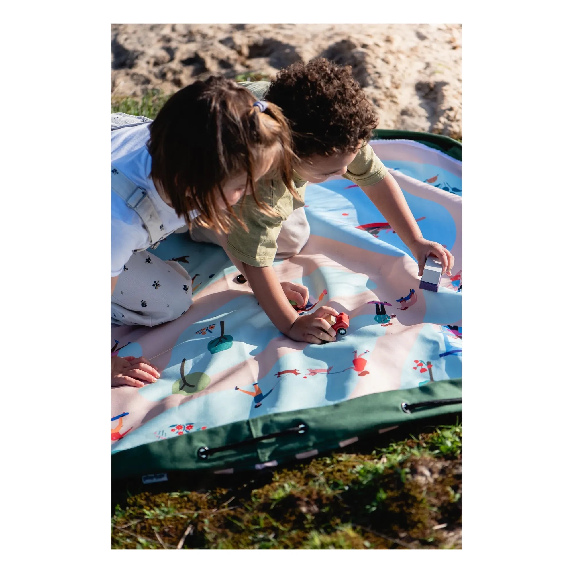 Play and Go - Bolsa / Alfombra de juego al aire libre Noomad - Parque | Verde