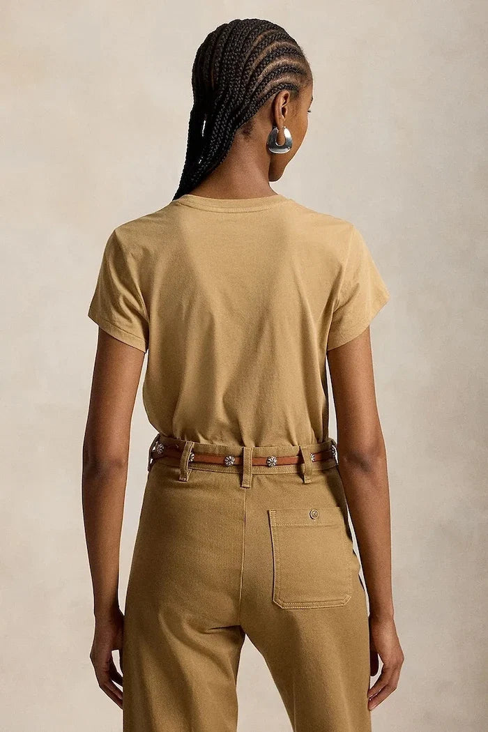 Camiseta de algodón para mujer Polo Ralph Lauren