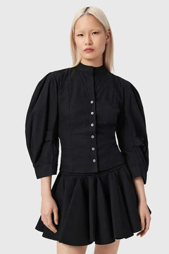 Camisa de algodón AllSaints MAUD