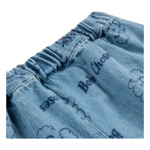 Bobo Choses - Vaqueros de algodón orgánico para bebé con perro | Azul