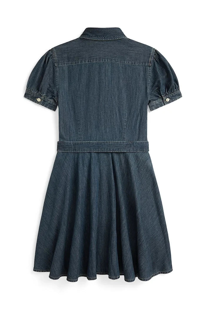 Polo Ralph Lauren Vestido de algodón para niña