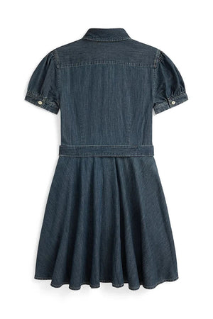Polo Ralph Lauren Vestido de algodón para niña