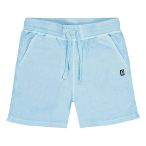 Tumble N'Dry - Shorts jogger de algodón orgánico Big Wave | Azul claro