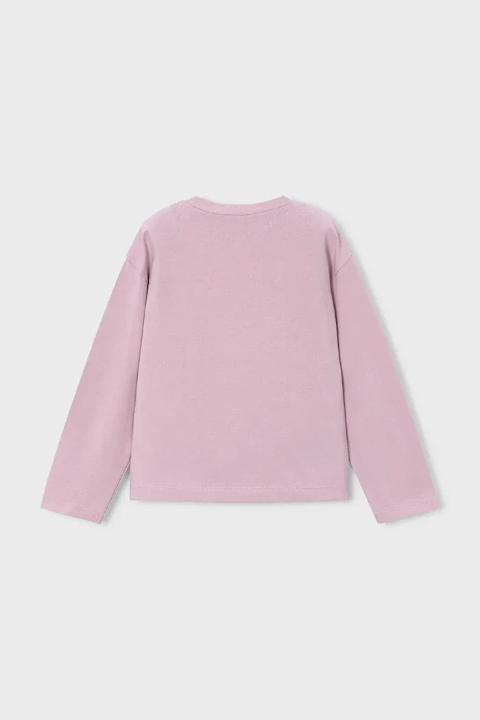 Mayoral blusa de manga larga de algodón para niños