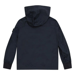 Stone Island - Chaqueta con capucha con logo | Azul Marino