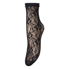 Becksöndergaard - Calcetines de encaje Lacia | Negro
