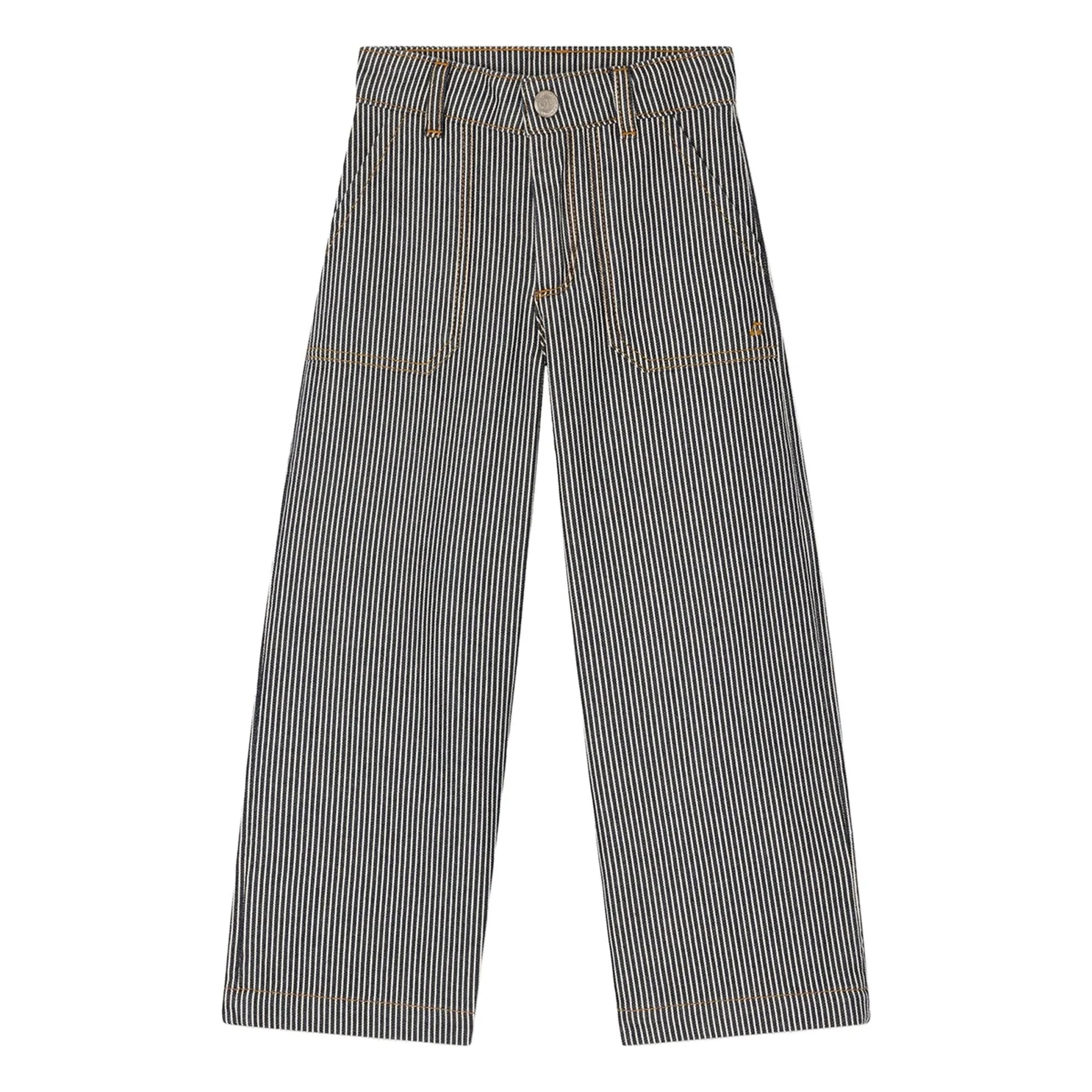 Bonpoint - Pantalón de algodón orgánico Jingle | Gris