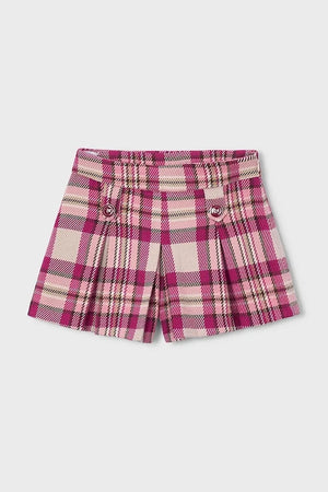 Falda pantalón de algodón infantil Mayoral