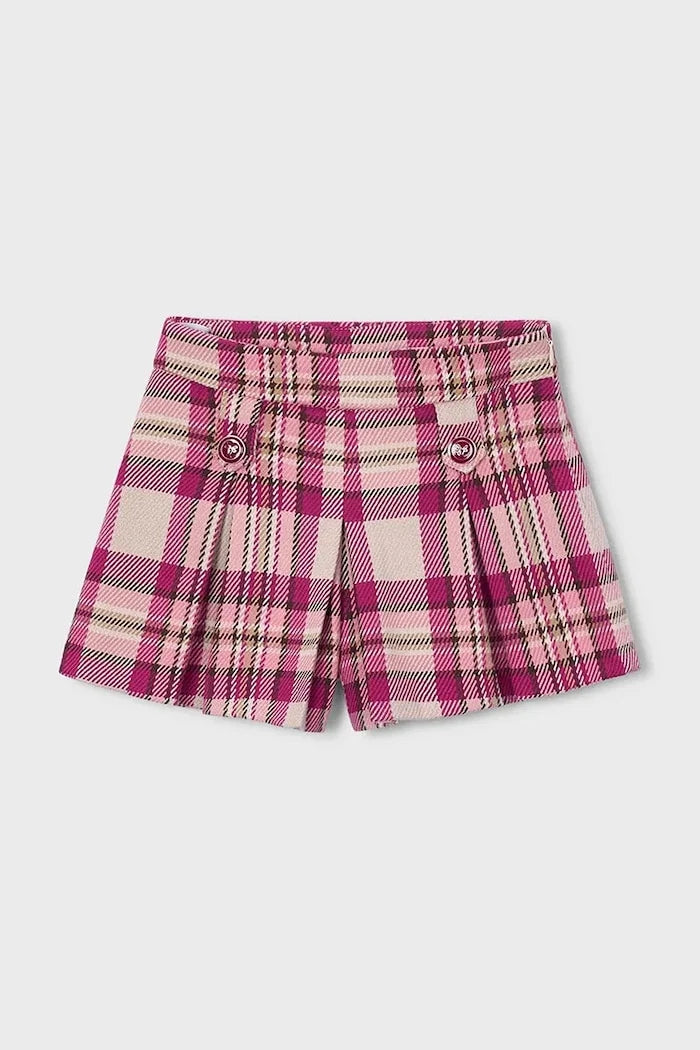 Falda pantalón de algodón infantil Mayoral
