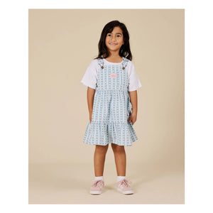 Goldie + Ace - Colección exclusiva Goldie+Ace x Smallable - Vestido Peto Floral | Azul