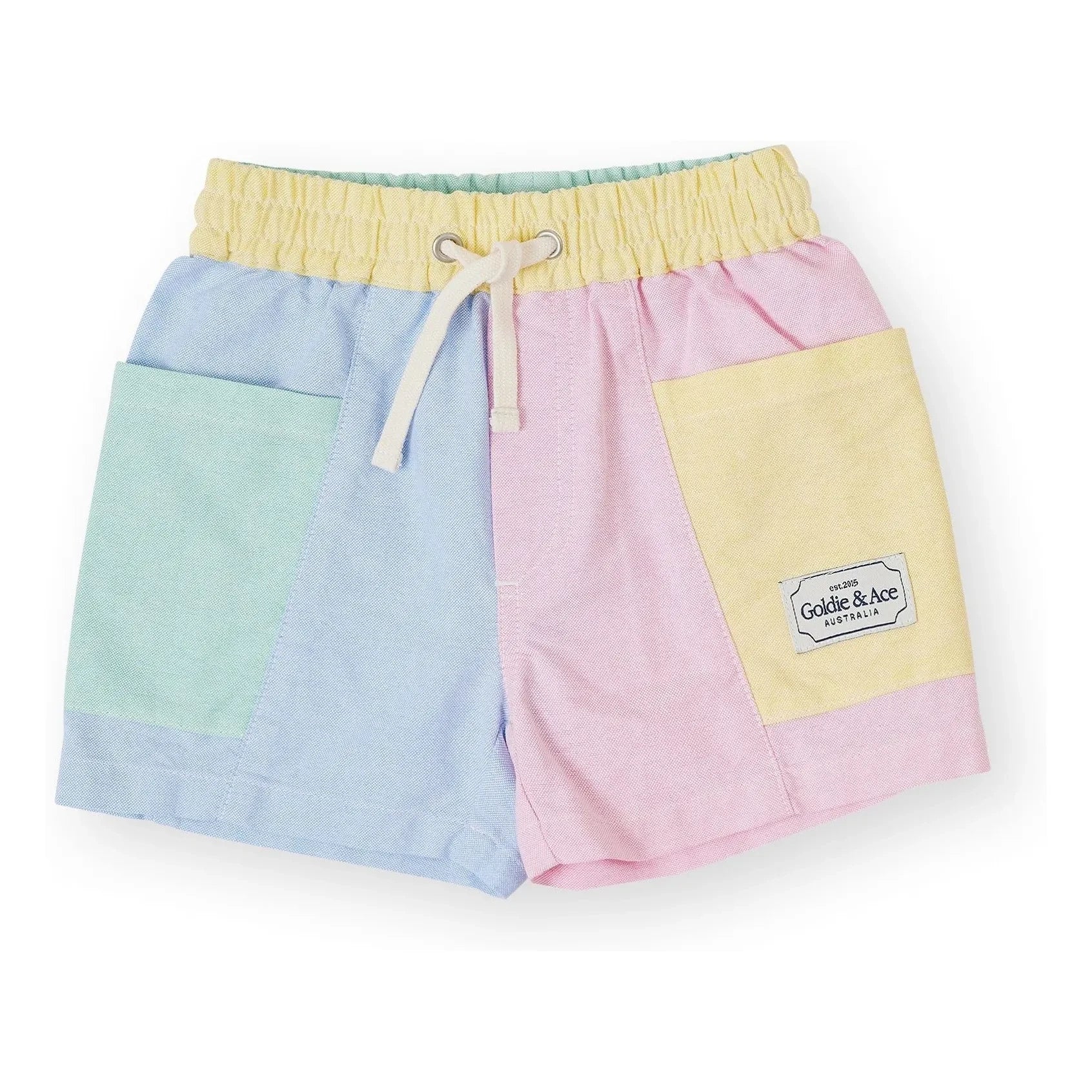 Goldie + Ace - Pantalones cortos de color en bloque | Rosa