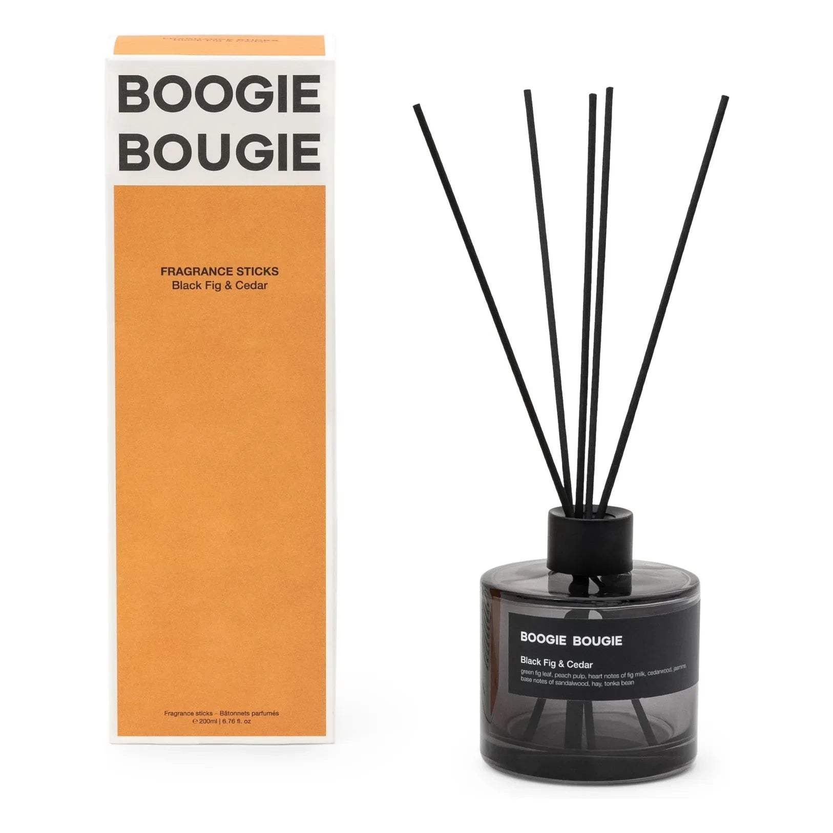 Boogie Bougie - Difusor de fragancia Higo Negro y Cedro
