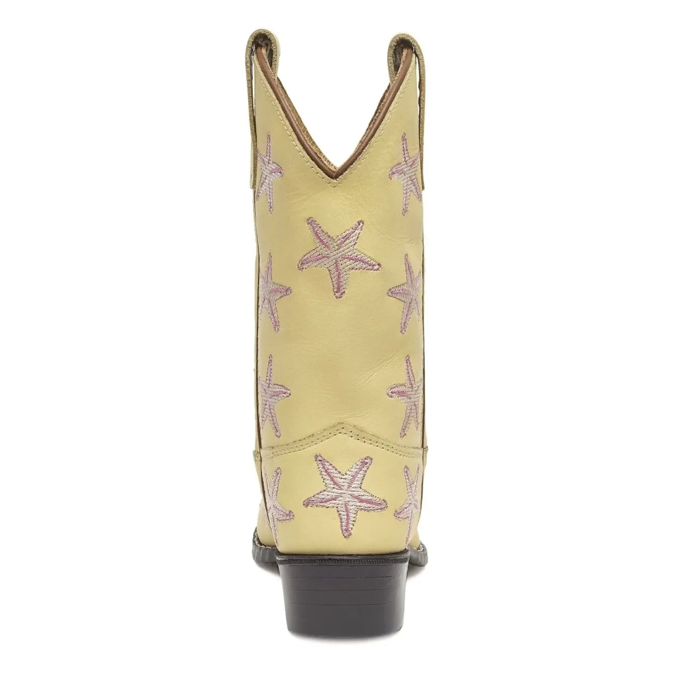 Bootstock - Botas cowboy de piel Starfish | Amarillo pálido
