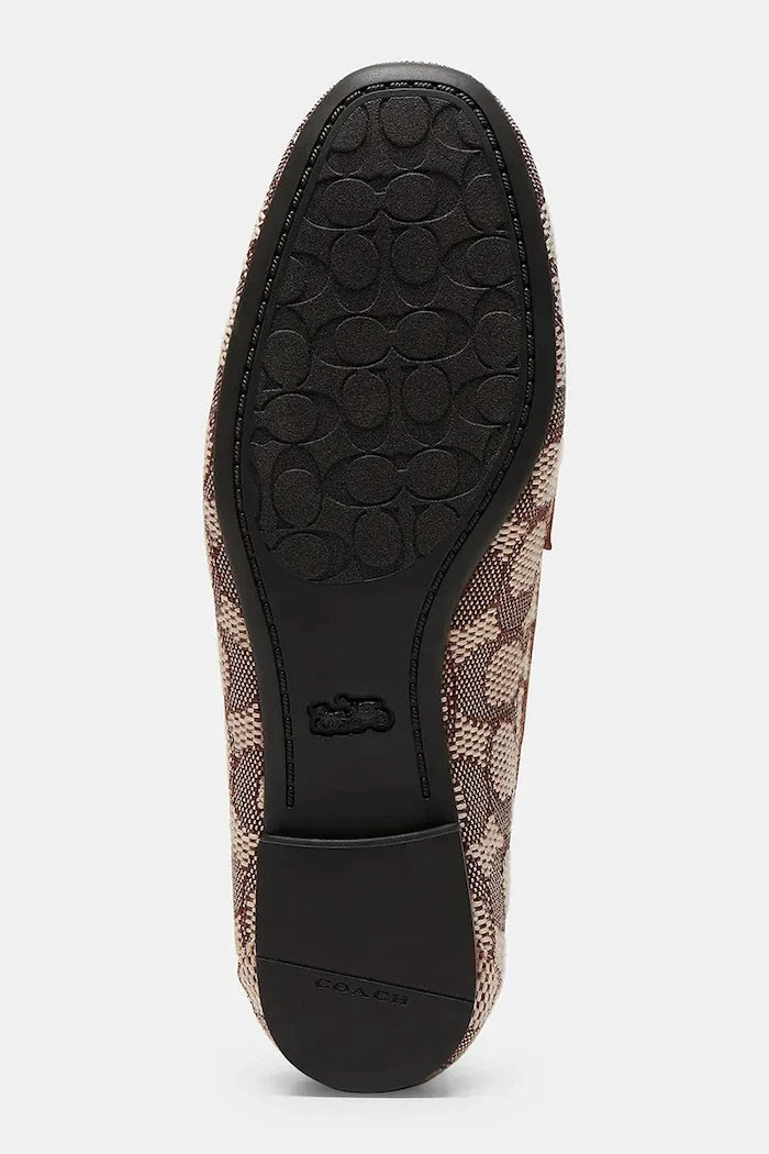 Mocasines Sculpted C Jacquard de Coach