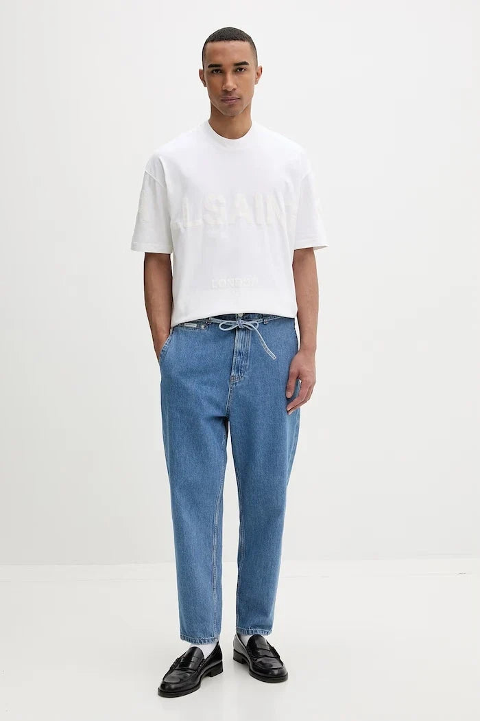 Camiseta BIGGY SS CREW de algodón para hombre AllSaints