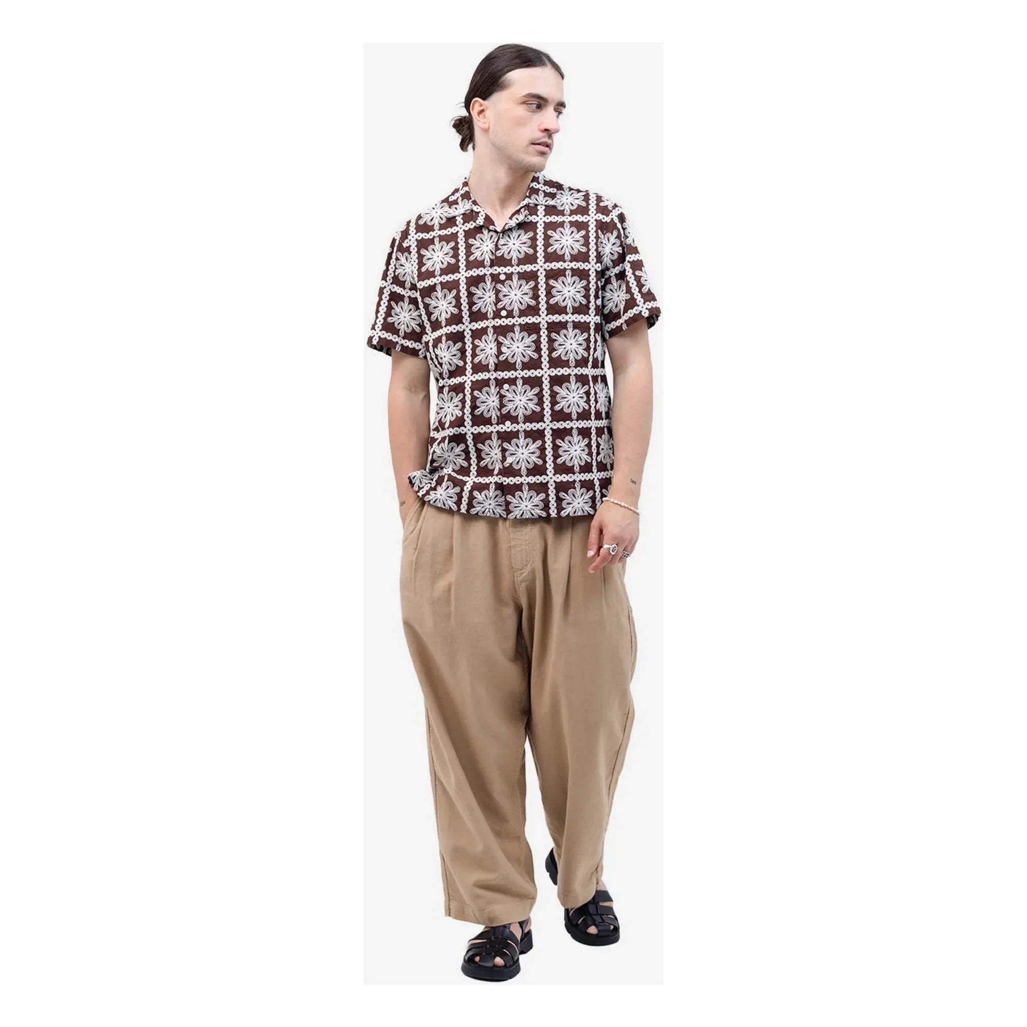 Olow - Aloha Khaju Camisa | Marrón