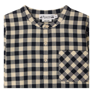 Bonpoint - Camisa de Cuadros Artist | Crudo