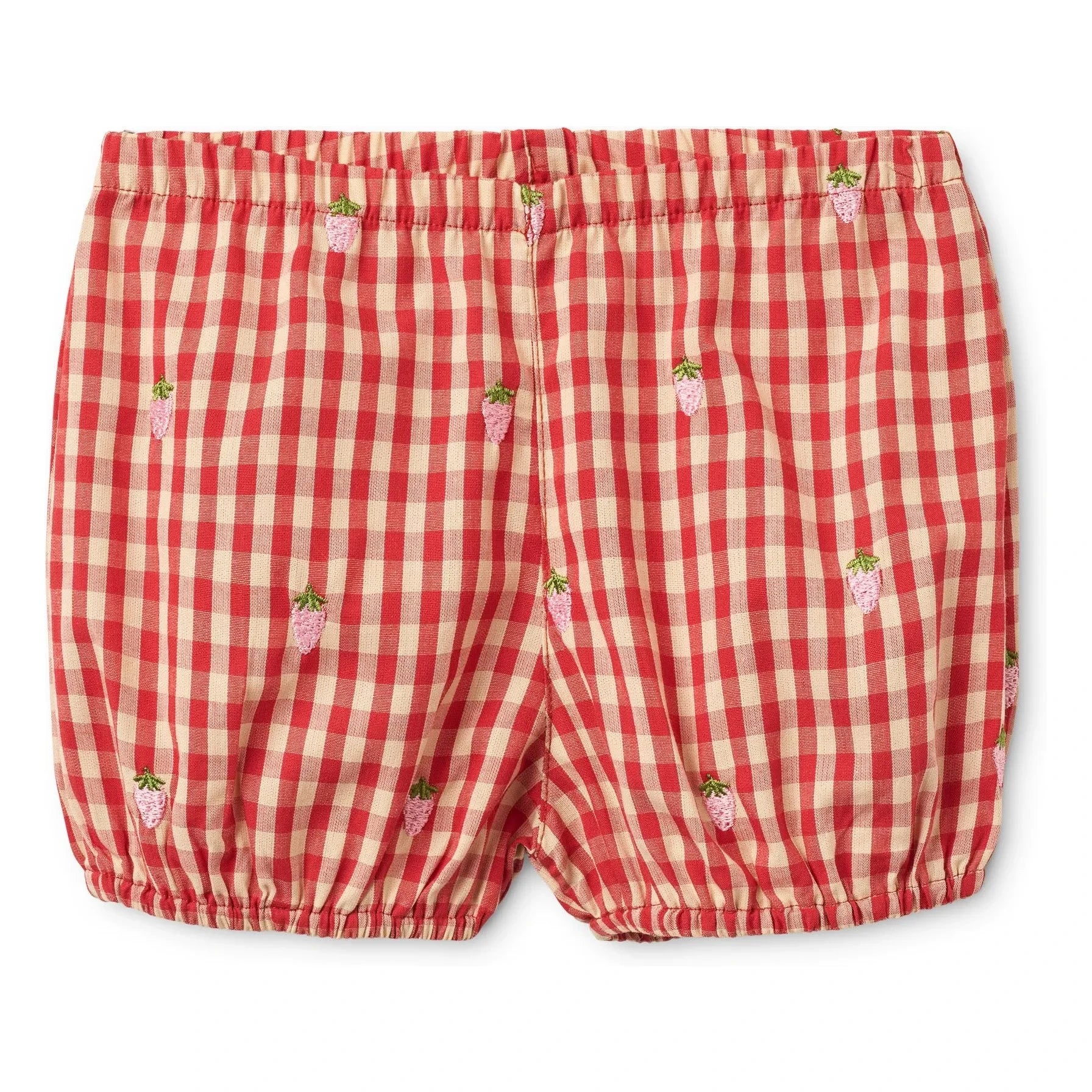 Flöss - Conjunto de blusa y pantalón corto Molly Vichy | Rojo