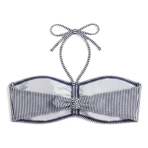 Smallable Woman - Top de traje de baño Abbie a rayas | Azul marino