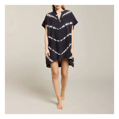 Maison Saint Julien - Túnica Batik Propriano | Azul marino clásico