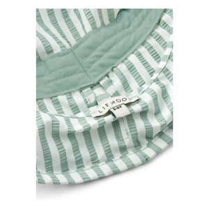 Liewood - Sombrero Damona de Fibras Recicladas | Verde Menta