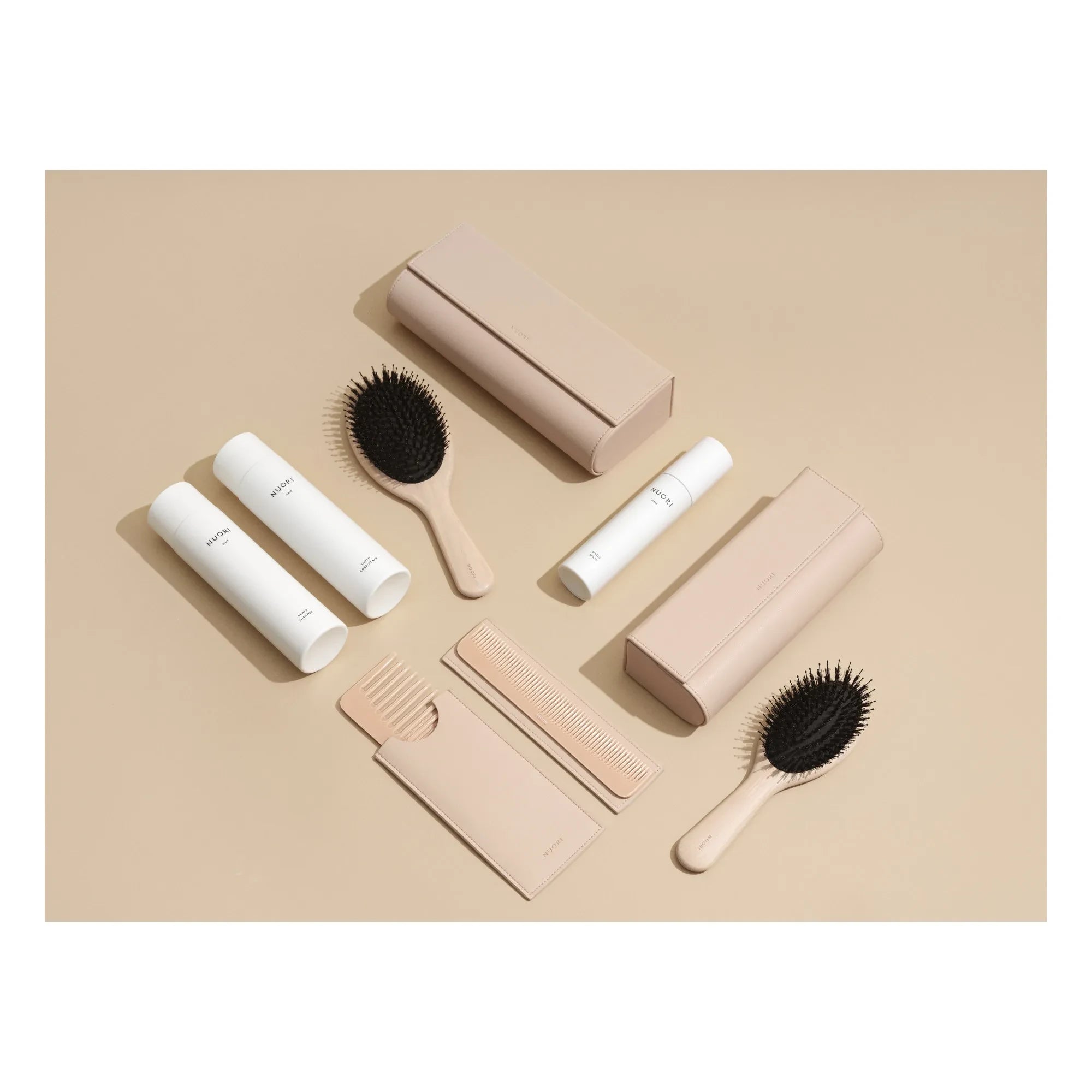 Nuori - Peine para Cabello Grueso | Rosado