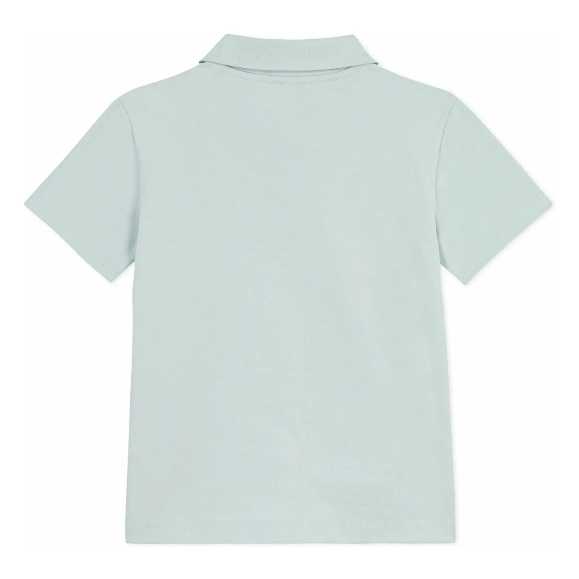 Petit Bateau - Polo de algodón orgánico | Turquesa