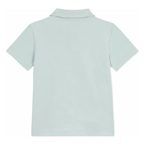 Petit Bateau - Polo de algodón orgánico | Turquesa