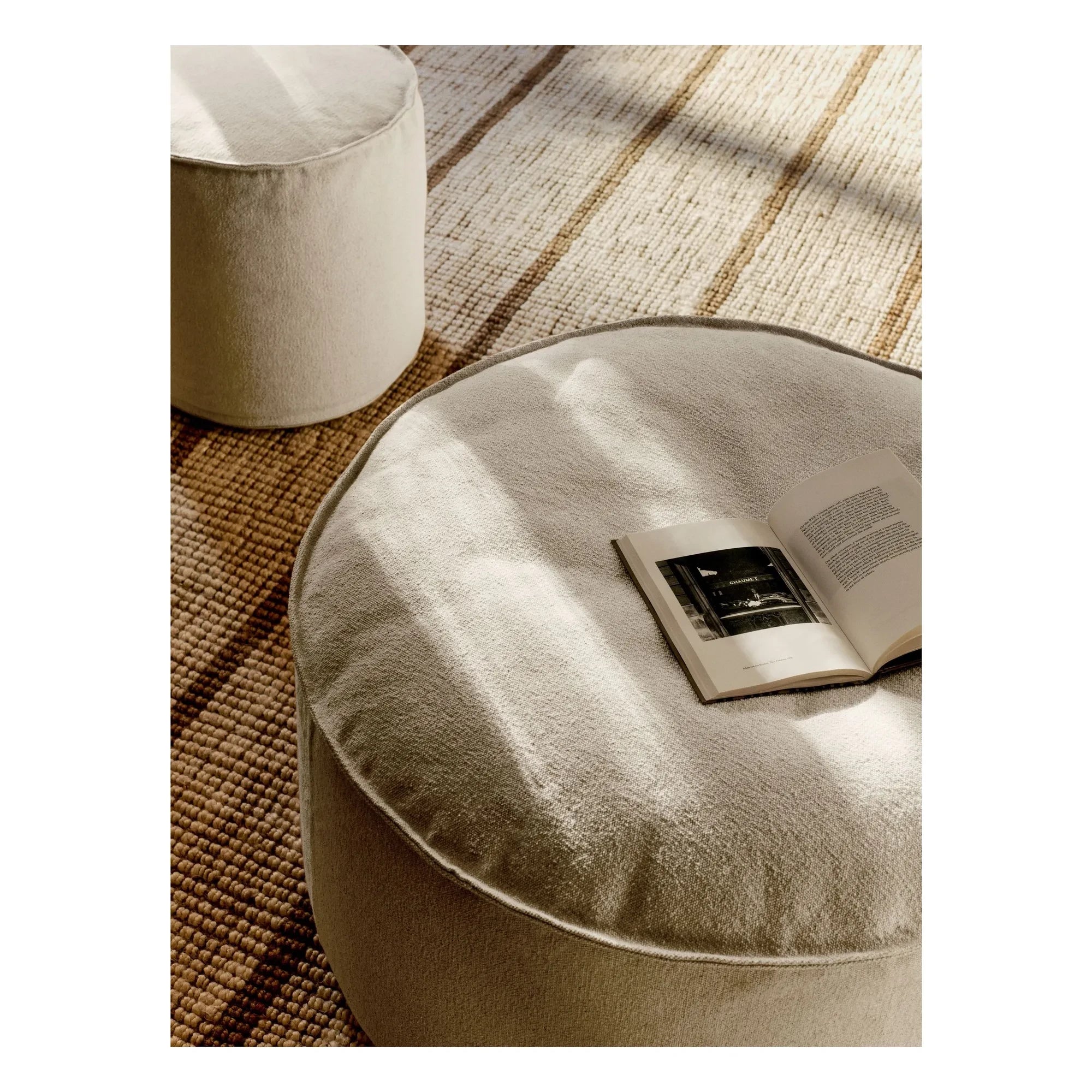 Ferm Living - Puf Aun | Crema