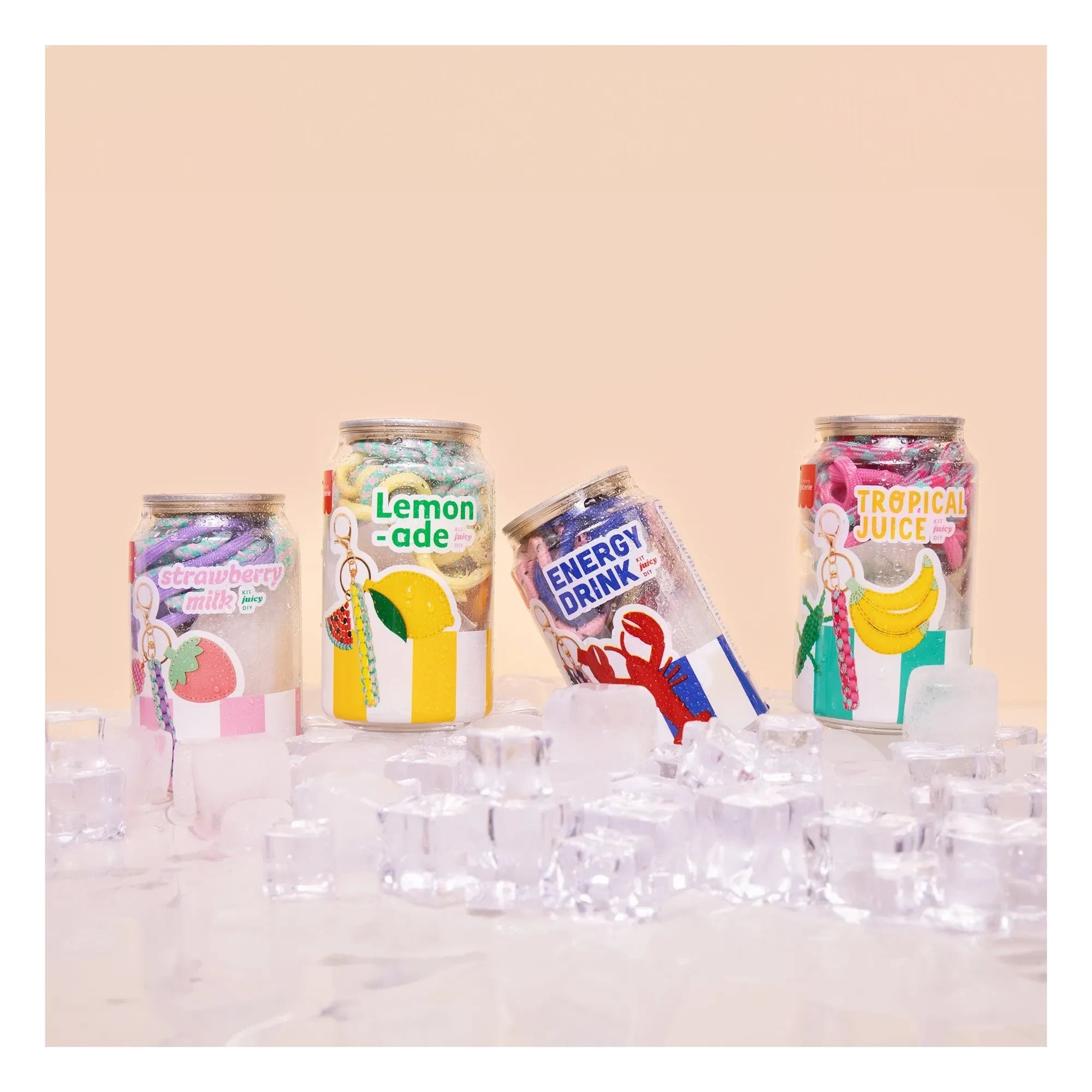 La Petite Épicerie - Pshiiit anahtarlık seti - Lemonade